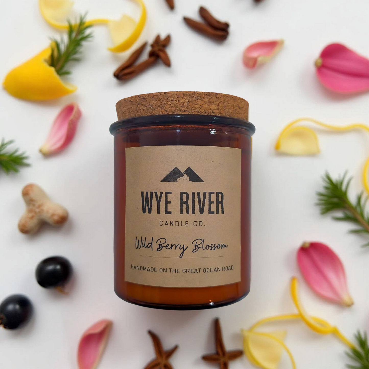 NEW! WILD BERRY BLOSSOM SCENTED CANDLE - LIMITED EDITION